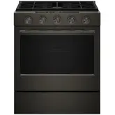 Product image of KitchenAid KSGS530SBE 30-inch Slide-In Smart Gas Range