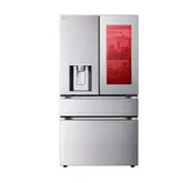 Product image of LG Standard-Depth Max 4-Door French-door Refrigerator with Mirror InstaView MyColor and Mini Craft Ice 