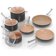 Product image of Ninja CW99009 Extended Life Premium Ceramic 9-piece Cookware Set