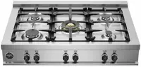 One of Bertazzoni's new cooktops