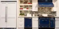 The Viking Tuscany range in blue