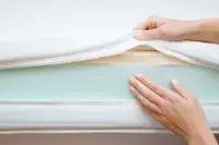 Foam mattress layers