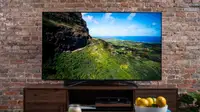 The 65-inch Hisense U8G displaying 4K/HDR content in a living room setting
