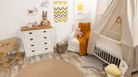 Gender neutral nursery room