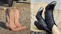 Idyllwind cowboy boots and Free People Western booties