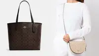 Coach purses on Amazon
