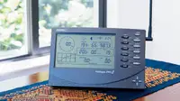 Close-up photo of a Davis Instruments home weather station.