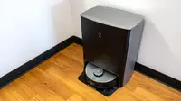 The Ecovacs Deebot X1 Omni in its charging dock.