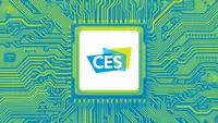 CES logo on a circuit board background
