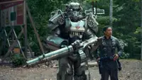 Aaron Moten in a scene from the Prime Video series "Fallout."