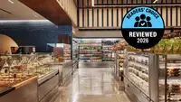 A supermarket space that looks modern