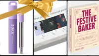 Three of our favorite under $50 gifts: A straw, socks, and a cookbook