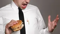 You have stains on your clothes