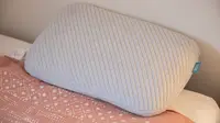 Leesa Pillow on a mattress