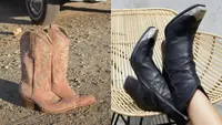 Idyllwind cowboy boots and Free People Western booties