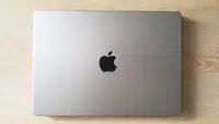 Overhead shot of the MacBook Pro 14