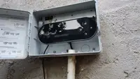 Close-up shot of the Wyze Sprinkler Controller.