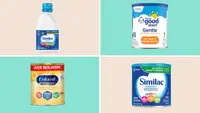 four different kinds of baby formula