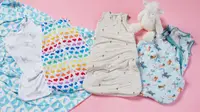 Baby sleep sacks from Halo, Primary, Kyte Baby, and LouLou Lollipop