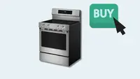 One range with a green buy button and a black arrow cursor