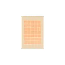 Product image of Pantone Peach Fuzz Neutral Grid Play Rug