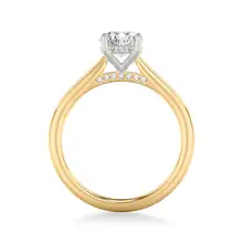Product image of Kate Hidden Halo Diamond Engagement Ring