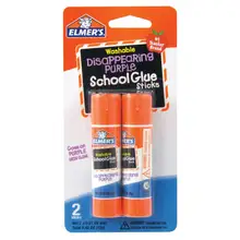 Product image of Elmer's Disappearing Purple Washable School Glue Sticks