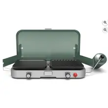Product image of Coleman Cascade 3-in-1 Camp Stove with Grill and Griddle