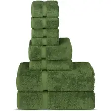 Product image of Chakir 8-piece Turkish towel set