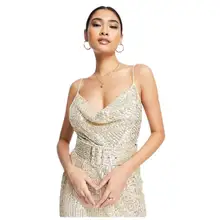 Product image of ASOS DESIGN Cami Embellished Maxi Dress 