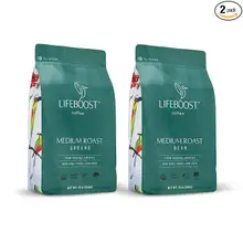 Product image of Lifeboost Coffee Medium Roast (2-Pack)