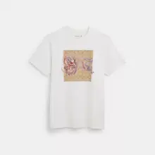 Product image of Coach New Year Signature T-shirt with Dragon