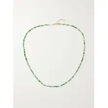 Product image of Mateo 14-karat gold emerald necklace