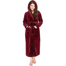 Product image of NY Threads Fleece Plush Long Robe