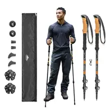 Product image of Cascade Mountain Tech Lightweight Aircraft-Grade Aluminum Trekking Poles 