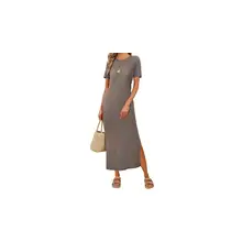 Product image of Wool Blend Lightweight Spring Casual T-shirts Maxi Dress