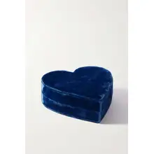Product image of Roxanne First Small Heart velvet jewelry box