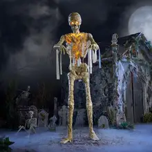 Product image of 11 FT Grave & Bones Giant-Sized LED Mummy