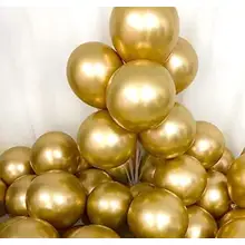 Product image of Chrome Gold Balloons