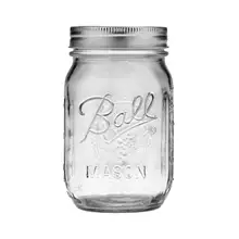 Product image of Ball Glass Pint Regular Mouth Mason