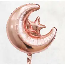 Product image of Crescent Moon & Star Balloon