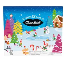 Product image of Chapstick Holiday 12-Day Advent Calendar
