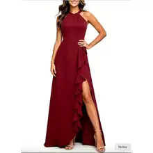 Product image of Viwenni Ruffled Halter Dress