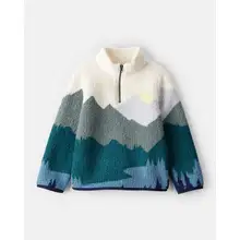 Product image of Boys Mountain Quarter-Zip Sherpa Pullover