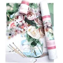 Product image of Pink Picasso Kits Floral Paint by Number
