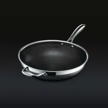 Product image of HexClad 12-Inch Hybrid Stainless Nonstick Wok