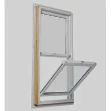 Product image of Andersen 200 Series Double Hung Wood Clad Insulated Window with White Exterior