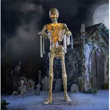 Product image of Home Accents Holiday 11 ft. Grave & Bones Giant-Sized LED Mummy