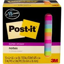 Product image of Post-It Super Sticky Notes