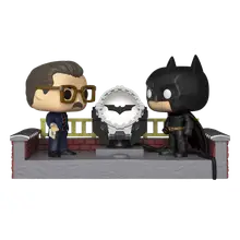 Product image of Funko Pop! Movie Moment: Batman with Light Up Bat Signal